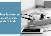 10 Ideas for How to Hide Extension Cords Outside